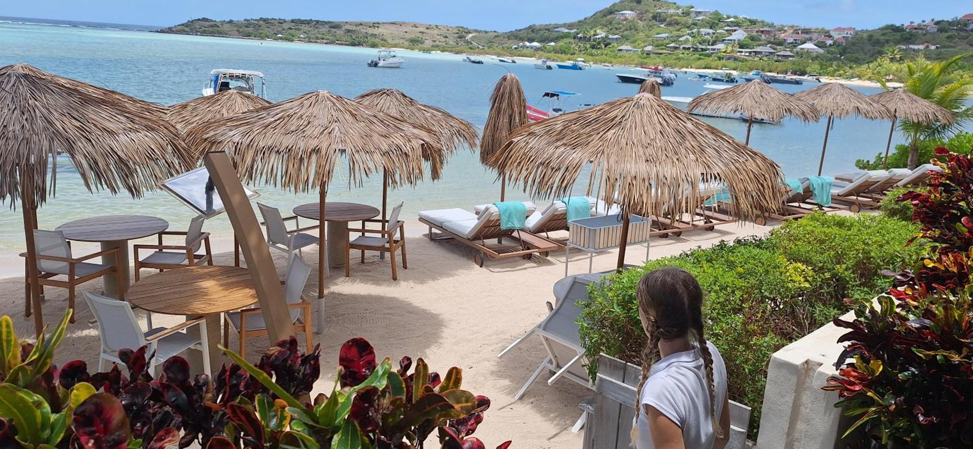 Hotel Les Ondines Sur La Plage 구스타비아 외부 사진